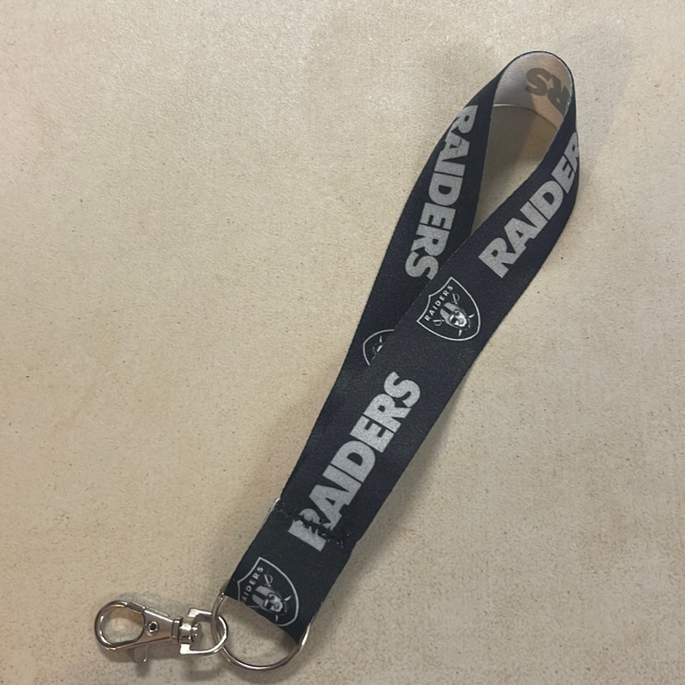 Raiders Lanyard Keychain